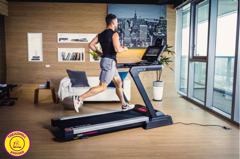 Sole F85 Treadmill with elevation