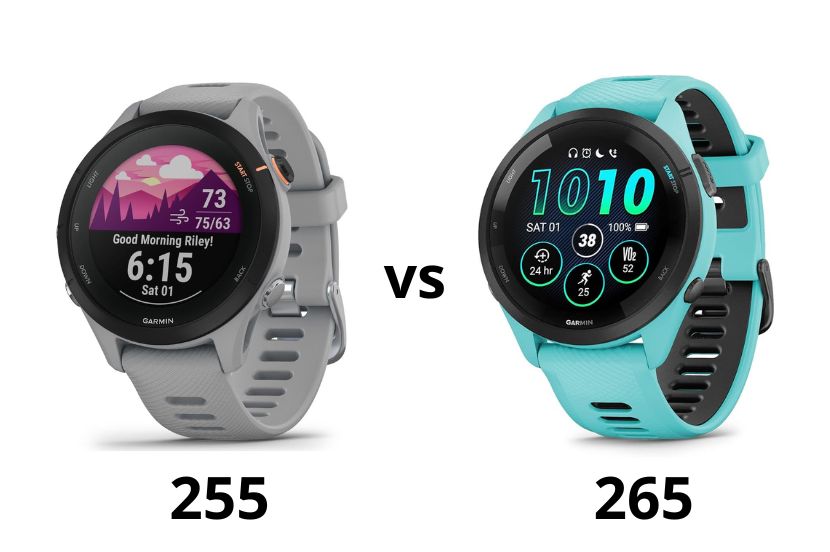 Garmin Forerunner 265 vs. Garmin Forerunner 255